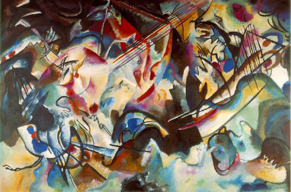 Fig 3. Composition VI (1913) by Wassily Kandinsky.